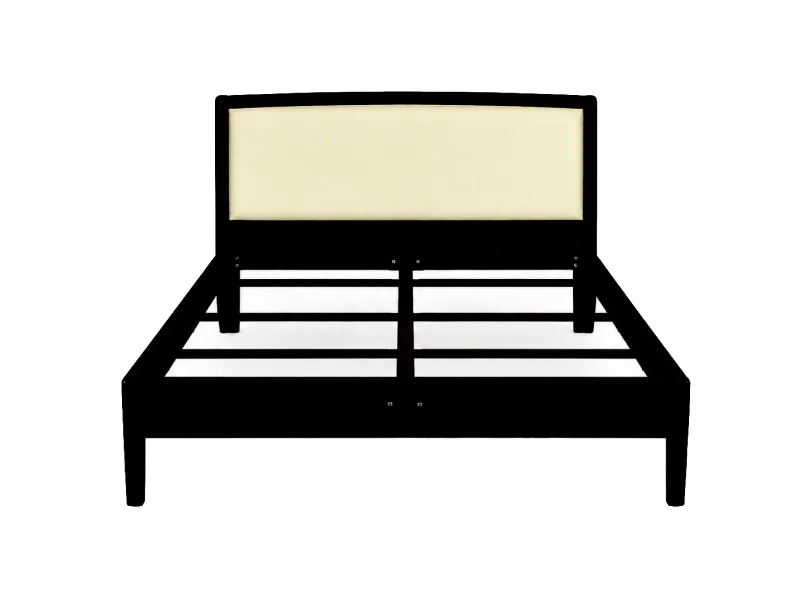 Orion Queen Upholstered Wooden Bed